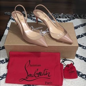 Brand New Christian Louboutin Nude Optisexy 70